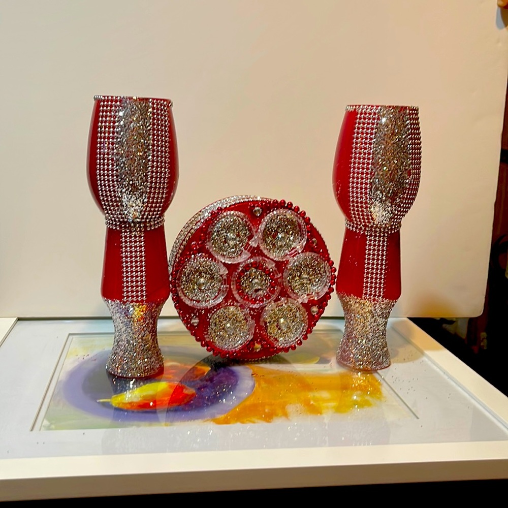 3 piece candle holder